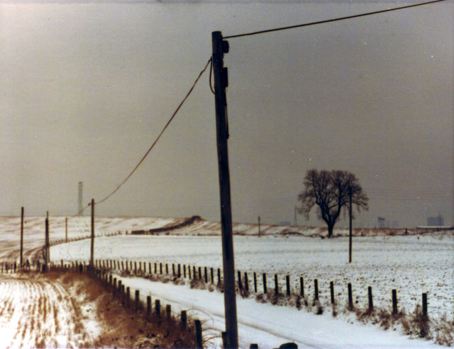 Arkleston Road in Winter