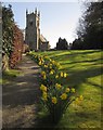 Path to the church, Nidd