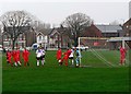 Football match, Whitley Road, Eastbourne