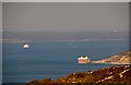 South Wight : Fort Albert & Solent Scenery