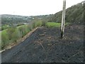 SN6804 : Remains of dismantled tramway in Clydach valley by Nigel Davies