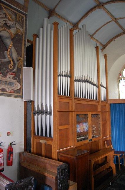 Organ, St Olaf's Church, Poughill © Julian P Guffogg Cc-by-sa/2.0 ...