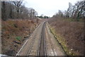 Railway line to Dover