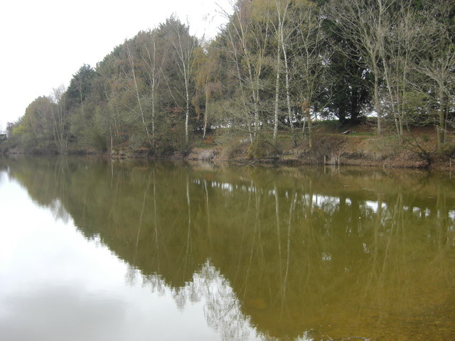 Fishing lake near Lyneham