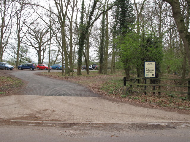 Car Park Entrance Redgrave & Lopham Fen