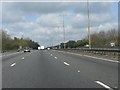 M1 motorway crossing the A411