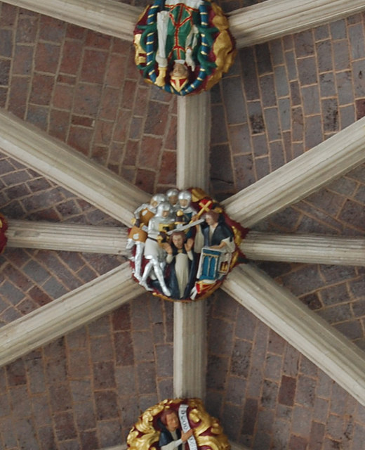Becket Boss, Exeter Cathedral
