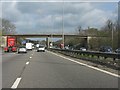 M1 motorway - Munden Drive bridge