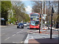 TQ3161 : Route 412 bus at Purley by Dr Neil Clifton