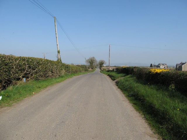 View eastwards along Ballynafern Road