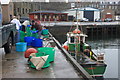 Crab boat unloads its catch in Wick harbour