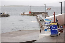 ND3773 : Slipway at John O'Groats harbour by Roger Davies
