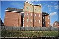 Towerblock by the railway