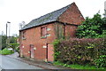 Old Red Brick Barn in Stramshall