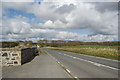 View down the A975