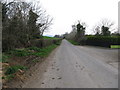 Shinn Road north of the junction with Shinn School Road