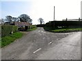 The junction of Ardaragh Road with the narrow Gransha Road