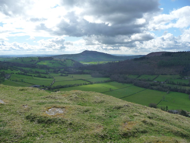 View off the Graig above Cwmyoy © Jeremy Bolwell :: Geograph Britain ...