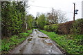 A small Ford across Watery Lane near Beamhurst