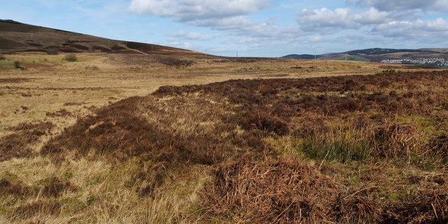 Old boundary on Carman Muir