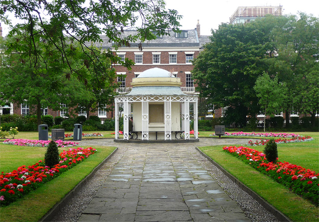 Garden house, Abercromby Square, Liverpool