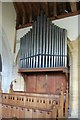 TQ4707 : Organ, St Peter's church, Firle by Julian P Guffogg