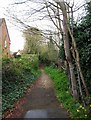 Cross Lanes looking northwest from Epsom Road, Guildford