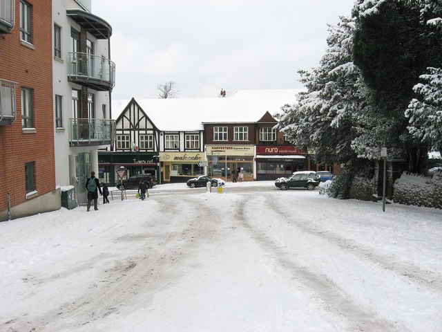 Junction of Jenner Road and Epsom Road... © L S Wilson :: Geograph ...