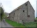SO1721 : Old barn range at Pen-y-gaer near Bwlch by Jeremy Bolwell
