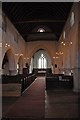 TQ4407 : Interior, St Andrew's church, Beddingham by Julian P Guffogg