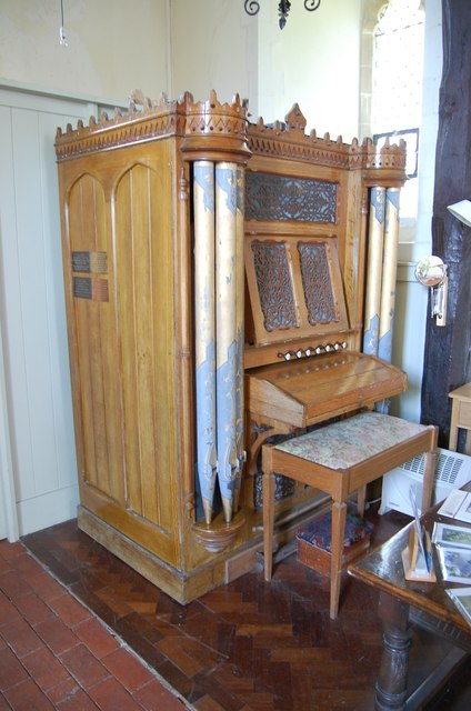 Organ in Alciston Church
