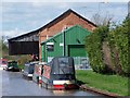 Calveley Service Station, Shropshire Union Canal