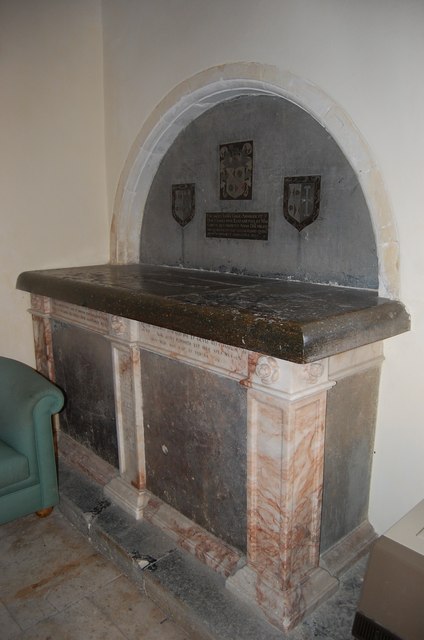 Tomb of John Gage, St Peter's church, Firle