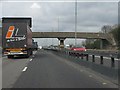 M1 motorway - Brook Farm accommodation bridge