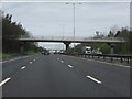 M1 motorway - footbridge near Blakelands