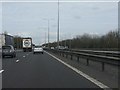 M1 motorway at Hoo Wood