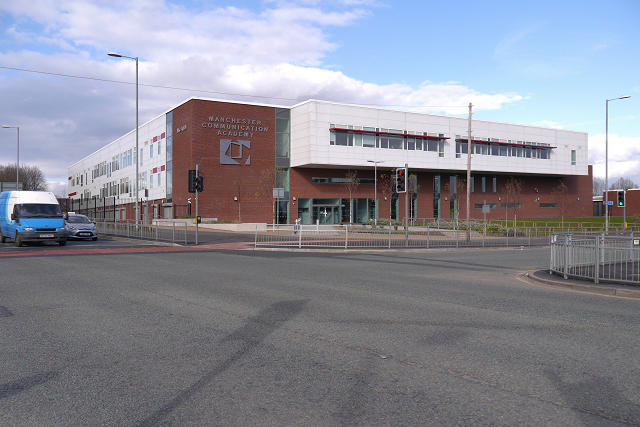 The Manchester Communication Academy © David Dixon cc-by-sa/2.0 ...