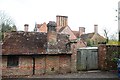 Back gate at Bolebroke Castle