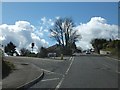 The road to Gunnislake railway station