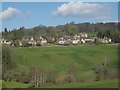 Rendcomb village from the east