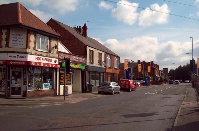 Station Road in Langley Mill © Jonathan Clitheroe cc-by-sa/2.0 ...