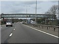 Former footbridge, Rothersthorpe service area