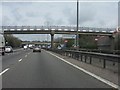 Pedestrian bridge, Watford Gap services.