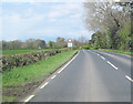 A495 approaching Redbrook Junction