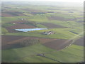 NS3926 : Raith Farm and reservoir by M J Richardson