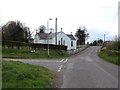 View south across the mouth of Tamary Hill Road towards Drumgath Chapel