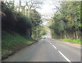 A556 west approaching Overdale Lane junction