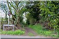 Public Footpath to Upper Tean from Heath House Lane, Lower Tean