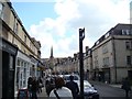 View down Claverton Street to Widcombe Hill