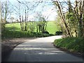 Bend in a minor road north of Norris Green